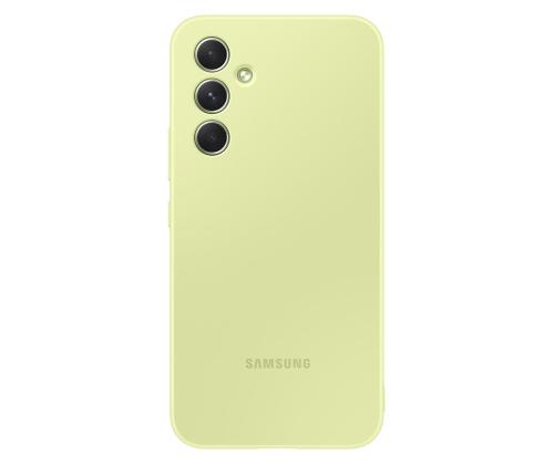 Samsung silikonikuori, Galaxy A54, vaaleanvihreä - kansi