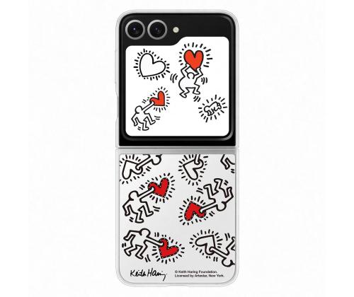 Samsung Flipsuit kotelo, Galaxy Flip6, valkoinen - Silikoni kotelo