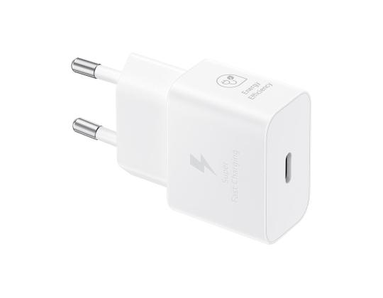 Samsung, USB-C, 25 W, valkoinen - Virtalähde