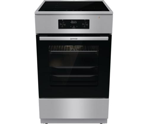 Gorenje, 70 L, leveys 50 cm, ruostumatonta terästä - Induktioliesi, jossa on sähköliesi