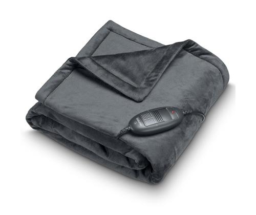 Beurer HD 74 Cosy Limited Edition, 150 x 130 cm, musta - Lämmitettävät peitot - Lämpöpeitteet