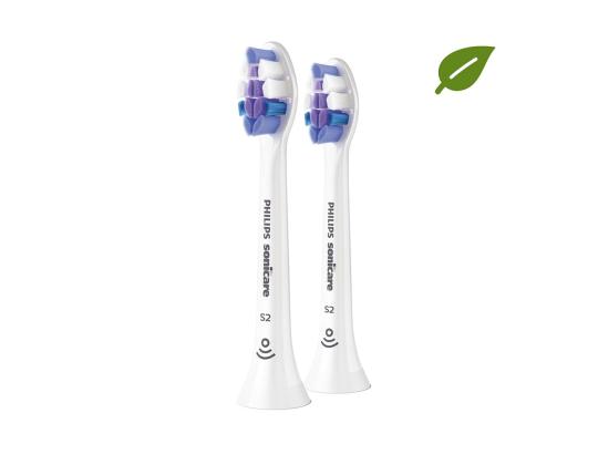 Philips Sonicare S2 Sensitive, 2 kpl, valkoinen - Hammasharjan päät