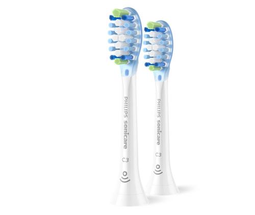Philips Sonicare Premium Plaque Defence, 2 kpl, valkoinen - Hammasharjan suuttimet - Hammasharjan suuttimet