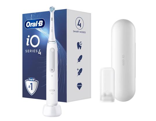 Oral-B iO 4, valkoinen - Sähköhammasharja