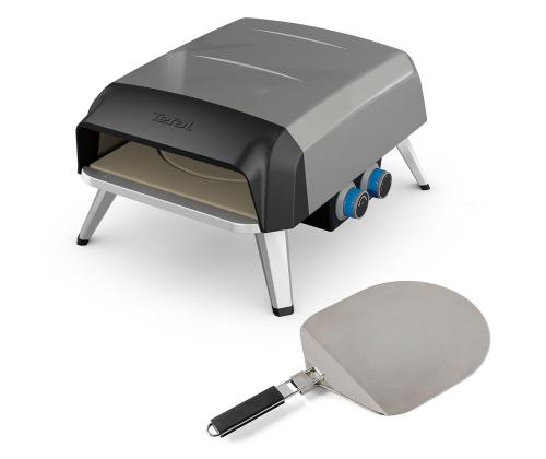 Tefal Pizza Pronto, harmaa - Kaasupizzauuni