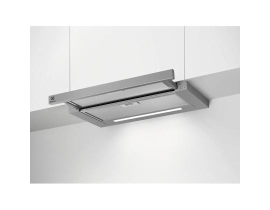 Electrolux, 600 m³/h, leveys 59,8 cm, harmaa - Integroitu ilmanpuhdistin