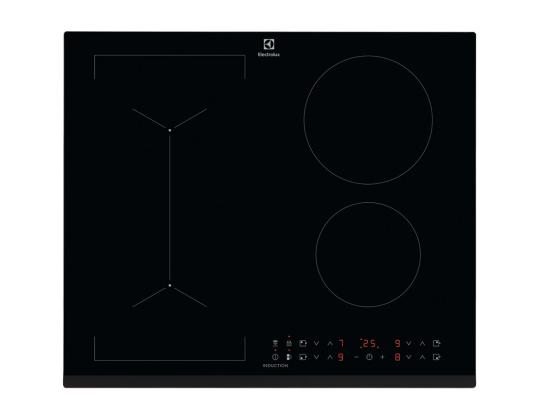 Electrolux 600 FlexiBridge, Hob2Hood, leveys 59 cm, kehyksetön, musta - Integroitu induktioliesi