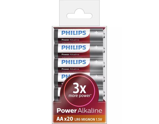Patareid PHILIPS LR6P AA Power Alkaline (20 tk)