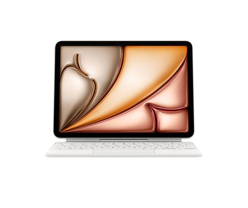 Apple Magic Keyboard, iPad Air 11 (M3), ENG, valkoinen - Näppäimistö - Näppäimistö
