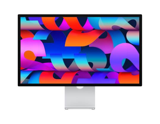 Apple Studio Display, 27", 5K, LED IPS, vakiolasi, vakiojalka, hopea - Näyttö