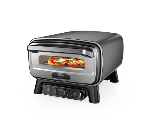 Ninja Artisan, harmaa - Sähkökäyttöinen ulkouuni ja ilmakäristin