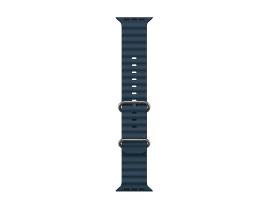 Apple Watch 49 mm, Ocean Ranneke, sininen - Kellon ranneke