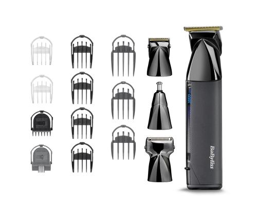 BaByliss Super-X Metal, 15-tuumainen, musta - Trimmerisarja