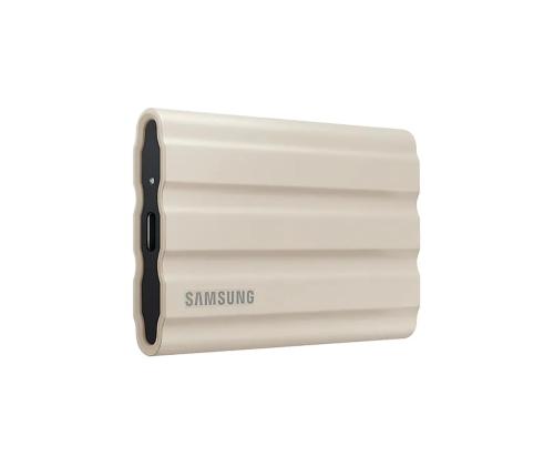 Samsung T7 Shield, 2 TB, USB-C 3.2, Beige - Ulkoiset SSD-asemat
