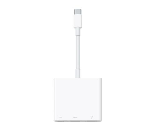 Apple USB-C Digital AV Multiport, valkoinen - Sovitin
