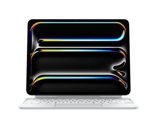 Apple Magic Keyboard -näppäimistö iPad Pro 13'' (M4), 2024, RUS, valkoinen - Näppäimistö