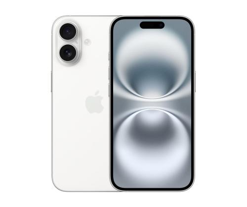 Apple iPhone 16, 128 GB, valkoinen - Älypuhelimet