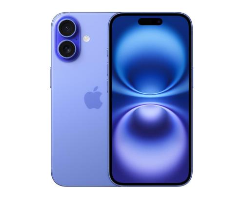 Apple iPhone 16, 128 GB, sininen - Älypuhelimet