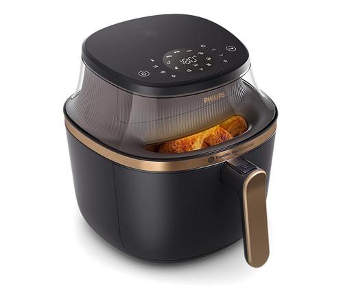 Philips 3000 Series, 7,2 L, 2000 W, musta - Kuumailmapannu - kuumailmapannu