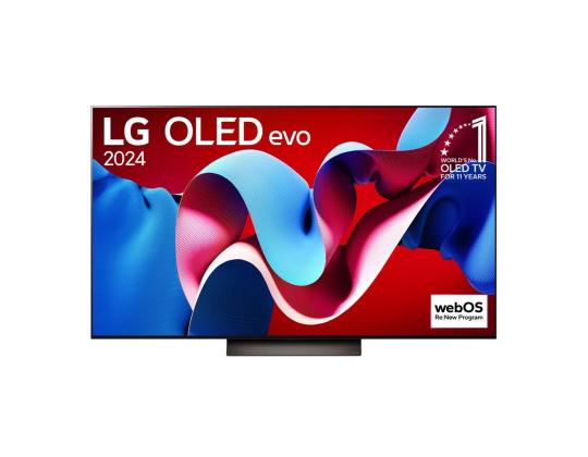 LG evo C4, 55´´, 4K UHD, OLED, harmaa - TV