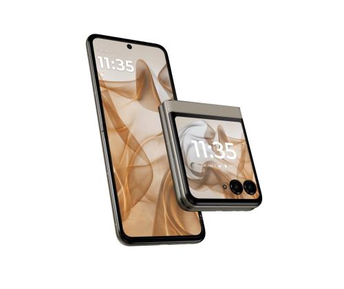 Motorola Razr 50, 256 GB, beige - Älypuhelimet