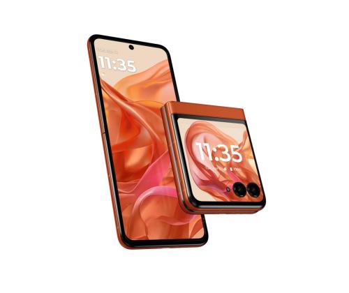 Motorola Razr 50, 256 GB, oranssi - Älypuhelimet
