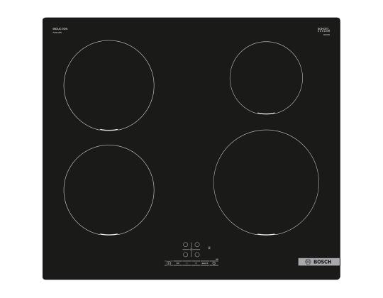 Bosch series 4, leveys 59,2 cm, kehyksetön, musta - Integroitu induktioliesi