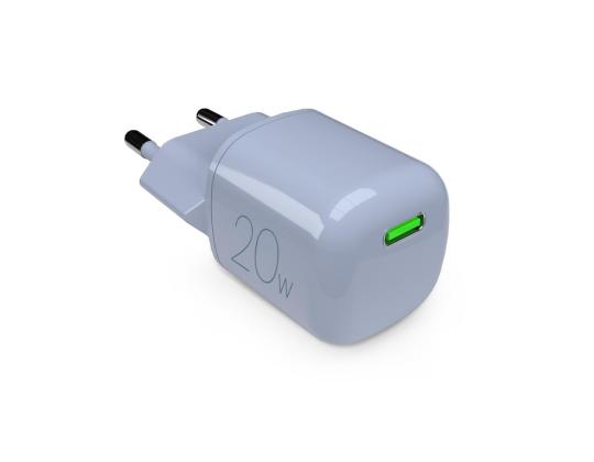 Puro MiniPro, USB-C, 20 W, sininen - Virtalähde
