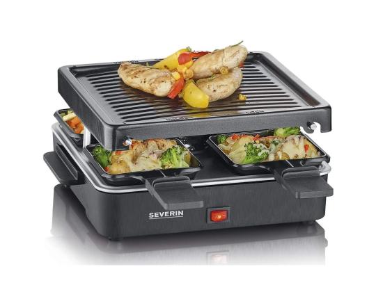 SEVERIN, 600 W, musta - Raclette-grilli