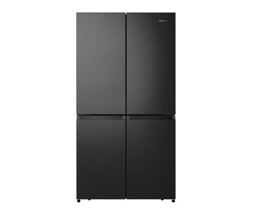 Hisense, Total No Frost, 609 L, korkeus 179 cm, musta - SBS-jäähdytin