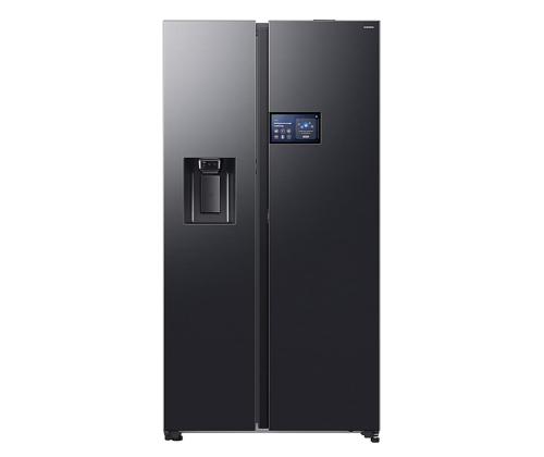 Samsung Bespoke AI Home, NoFrost, 621 L, korkeus 179 cm, musta - SBS jääkaappipakastin