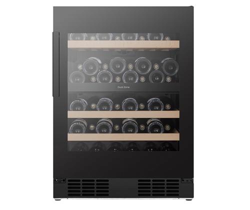 Hisense, 46 pulloa, korkeus 82 cm, musta - Viinijäähdytin