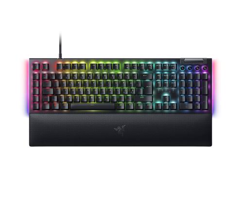 Razer BlackWidow V4, vihreä kytkin, mekaaninen, SWE, musta - näppäimistö
