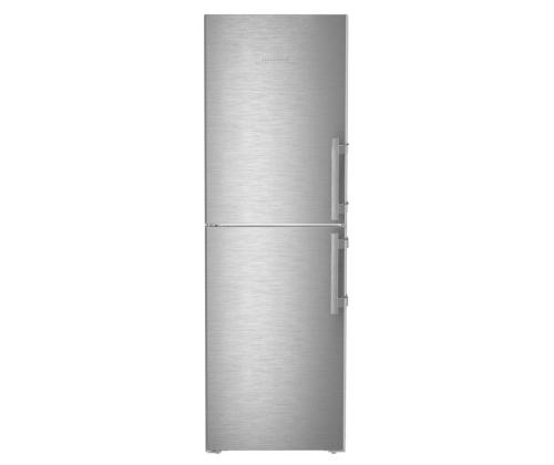 Liebherr, NoFrost, 314 L, korkeus 186 cm, hopea - Jääkaappi ja pakastin