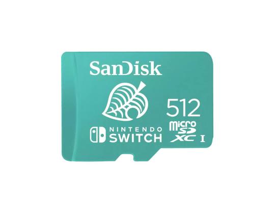 SanDisk microSDXC-kortti Nintendo Switchille, 512 Gt - Mälukaart