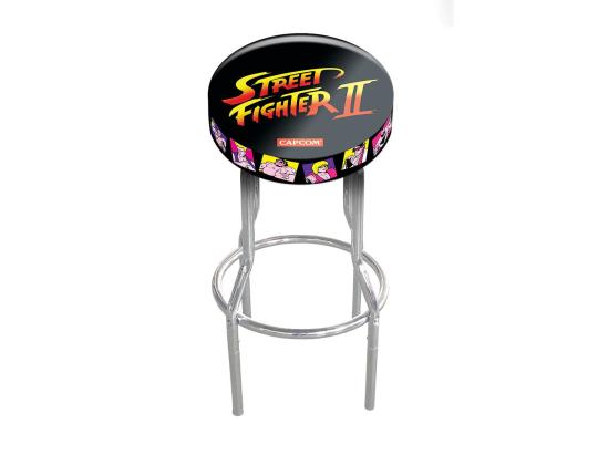 Arcade1Up Capcom Legacy säädettävä tuoli, musta - tuoli