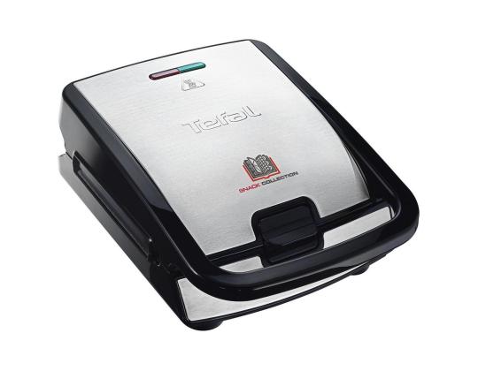 Tefal Snack Collection, 700 W, ruostumaton teräs - Sandwich-grilli vaihdettavilla levyillä