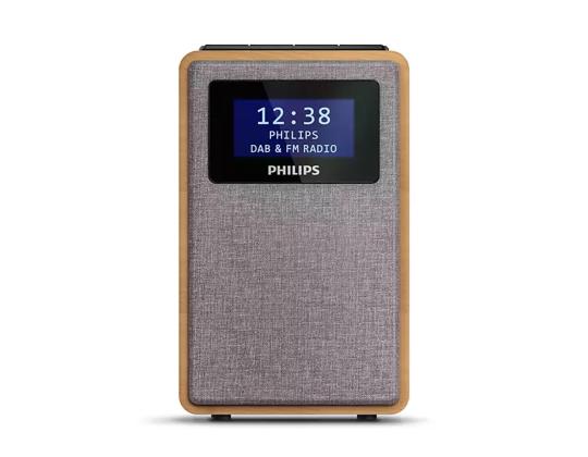 Philips, FM/DAB+, minimalistinen, ruskea - Kompakti radio