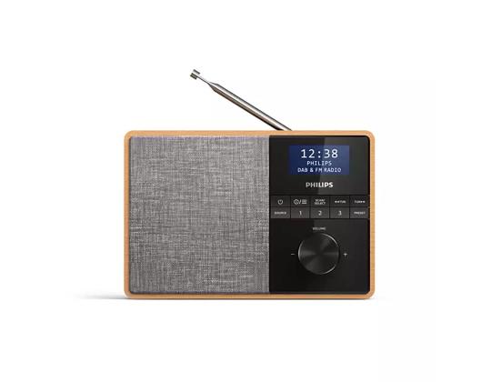 Philips TAR5505, DAB+, FM, Bluetooth, ajastin, ruskea - Keittiöradio
