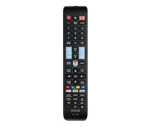 Savio RC-09, Samsung TV, musta - TV-varaosakonsoli
