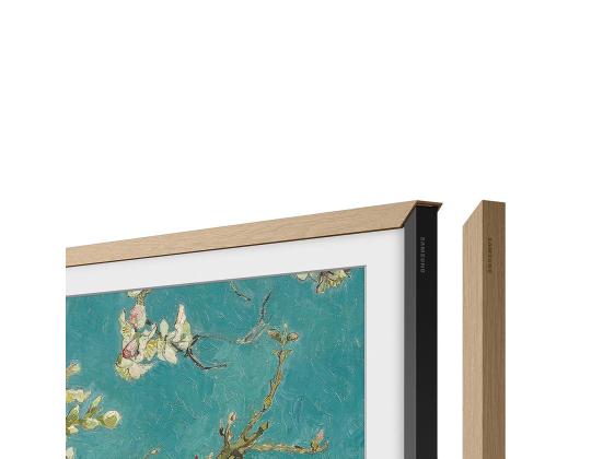 Samsung The Frame (2023), 32", vaaleanruskea - Mukautettava TV-kehys