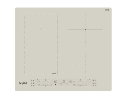 Poreallas, leveys 59 cm, kehyksetön, beige - Integroitu induktioliesi