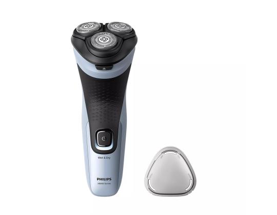Philips Shaver 3000X Series Wet & Dry, sininen/must - Pardel