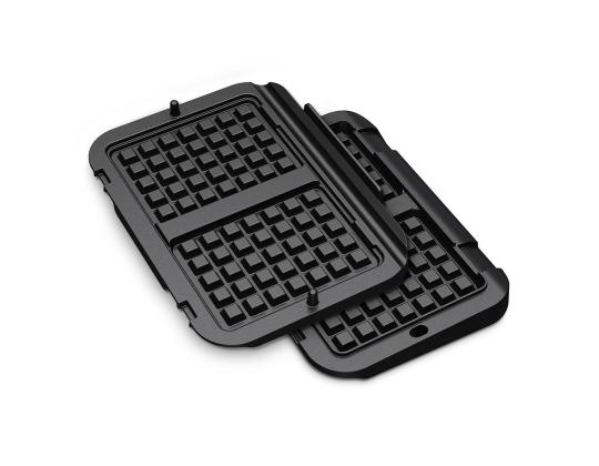 Tefal OptiGrill 4in1 & 2in1, lisävaruste, musta - Vohvelilevyt