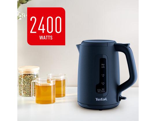 Tefal Morning Kettle 1,7 L, sininen - Vedenkeitin