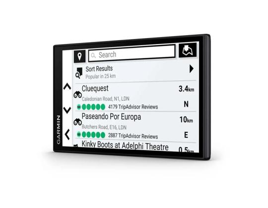 Garmin DriveSmart 66, must - GPS-asetus