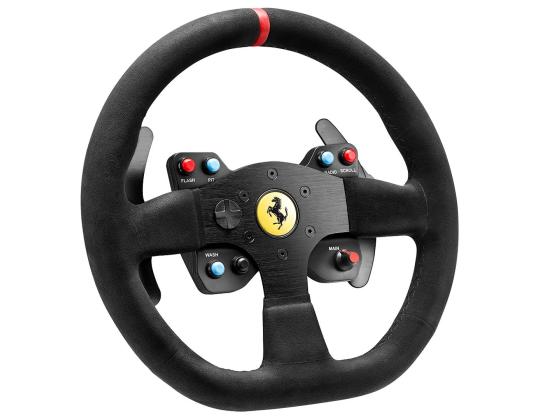 Thrustmaster 599XX EVO 30 Wheel Add-On Alcantara Edition, musta - Sim-pyörän lisäosa