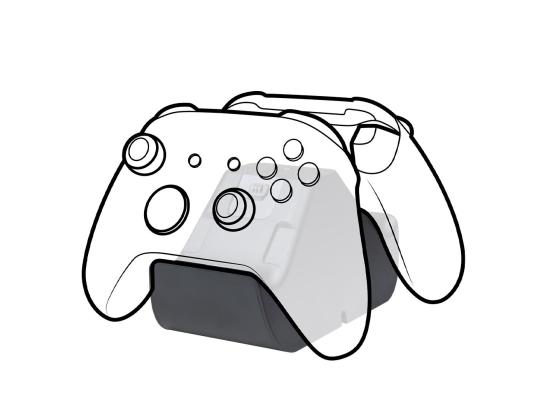 Nacon Xbox Series X/S Dual Charging Station, musta - Lataustelakka