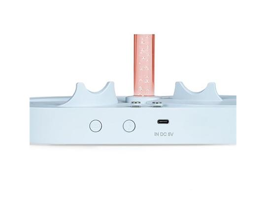 Bigben Nacon Stand & Dual Charging Station, PS VR2, valkoinen - Jalusta ja etälaturi