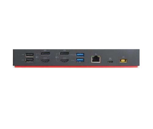 Lenovo ThinkPad Hybrid USB-C telakka, 135W, musta - kannettavan tietokoneen telakka